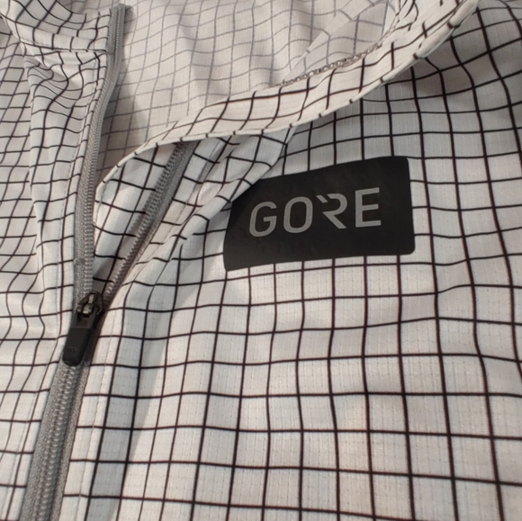 Gore Womens Cycling Grey Checkered Cycling Fullzip Jersey M - Picture 7 of 14